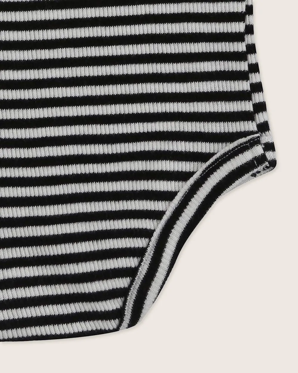 Stripe Rib Bodysuit