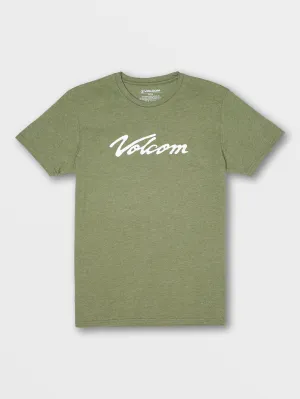 Swifted Short Sleeve Heather Tee - Military