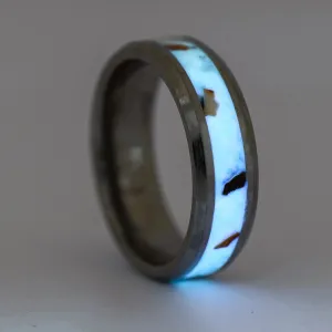 The Siberian Mammoth Tungsten Glowstone Ring