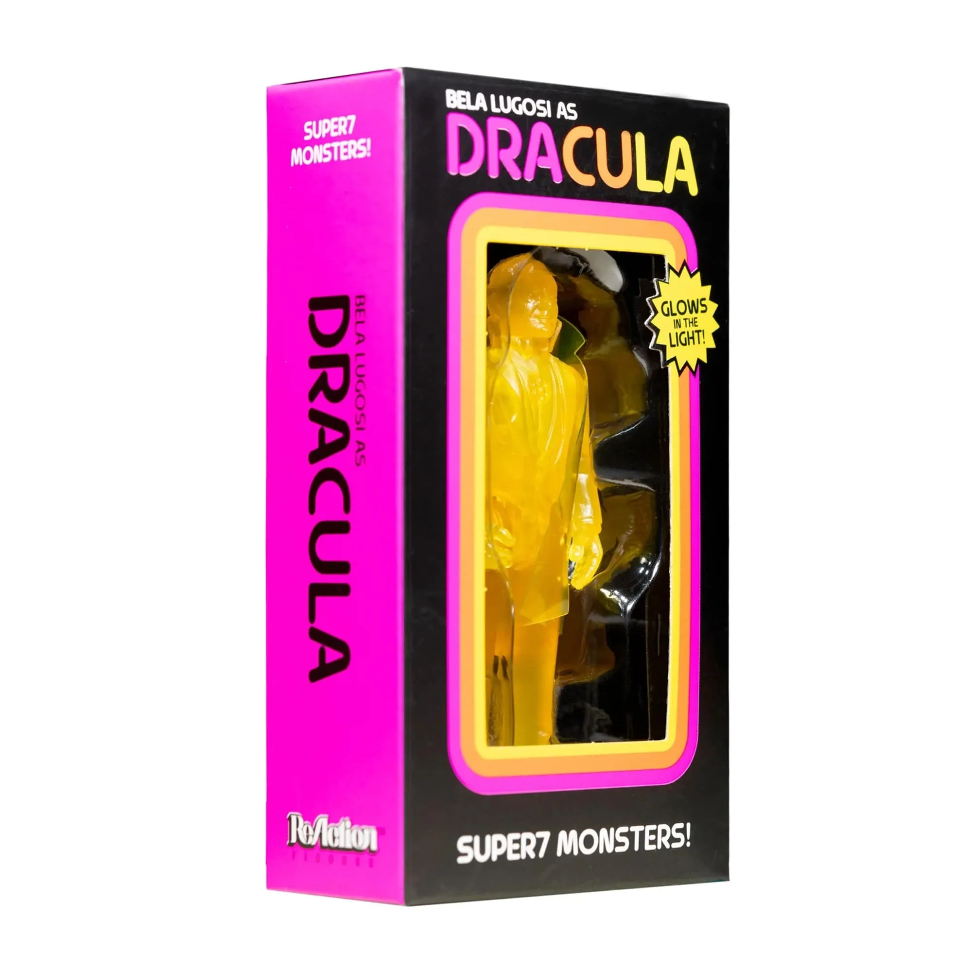 Universal Monsters Dracula - Luminators 3.75' Reaction Figure by Super7