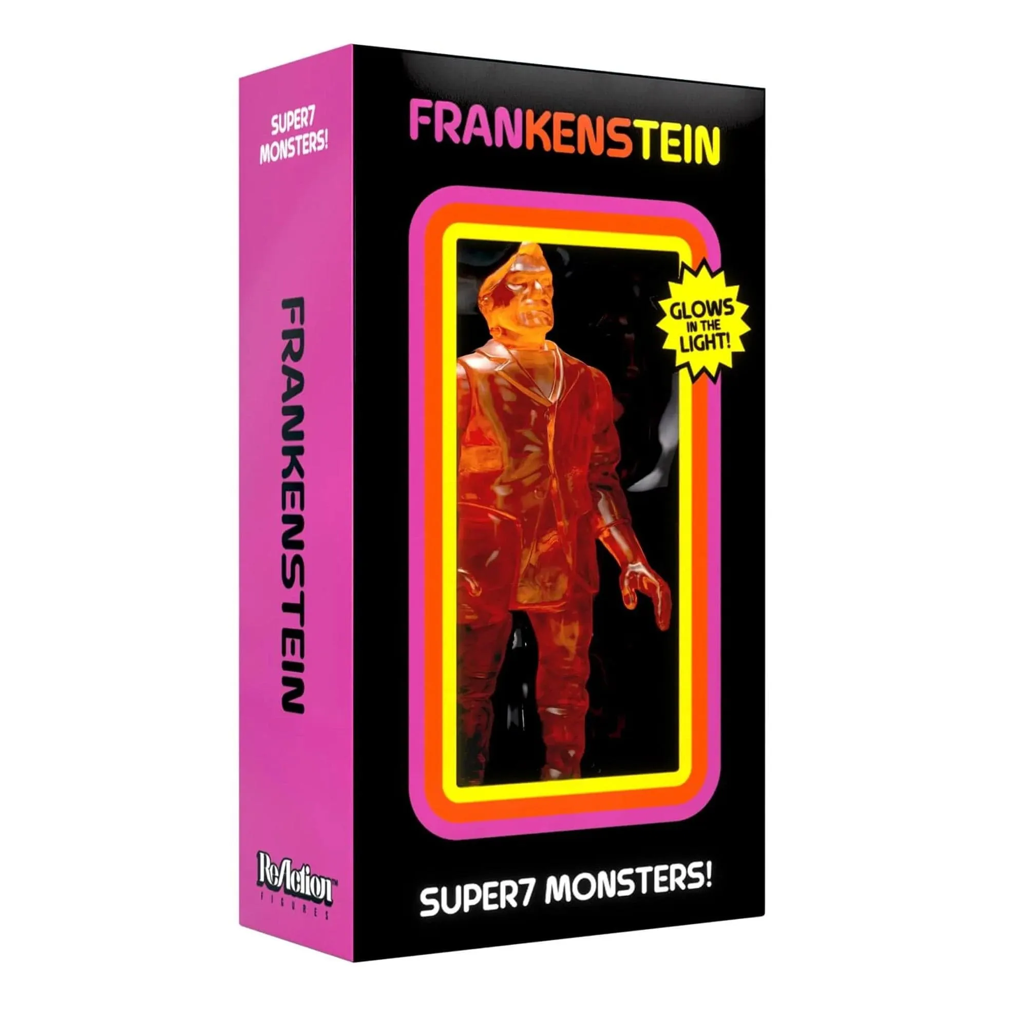 Universal Monsters Frankenstein - Luminators 3.75' Reaction Figure by Super7