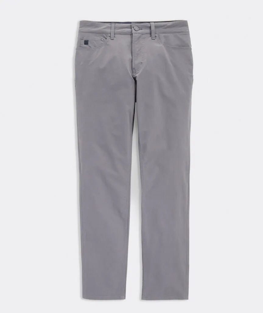 Vineyard Vines - On The Go - Canvas 5 Pocket Pant