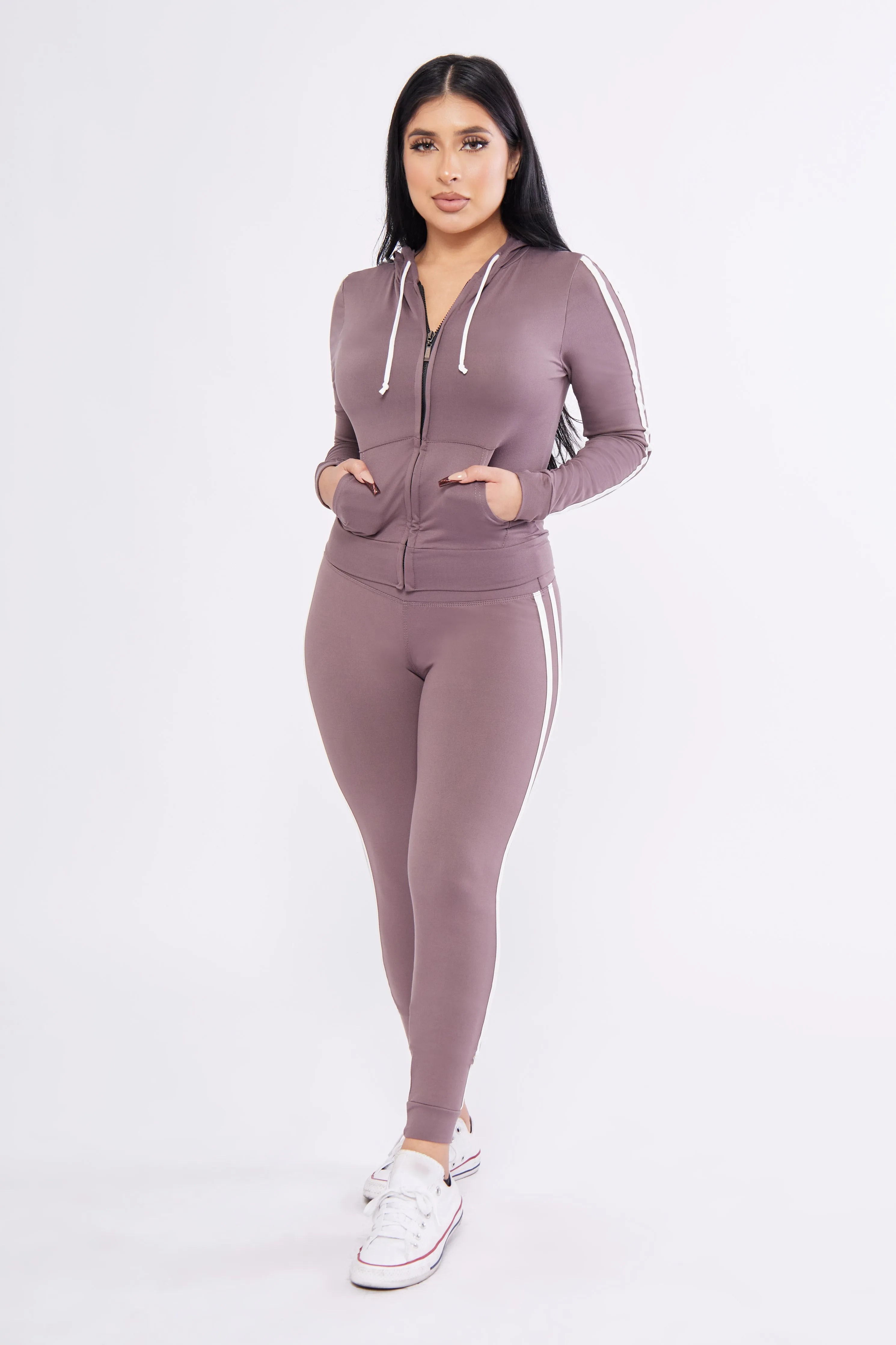 Yummy Zip Hoodie and Legging Set