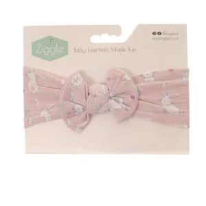 Ziggle - Bunnies Top Bow Turban Headband